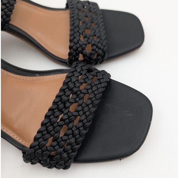 DV Dolce Vita Hobbs Strappy High Block Heels Sandals Women's Black Size US8 EU39 - Picture 10 of 11